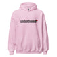 Unbothered Red Rose - Light Pink Hoodie